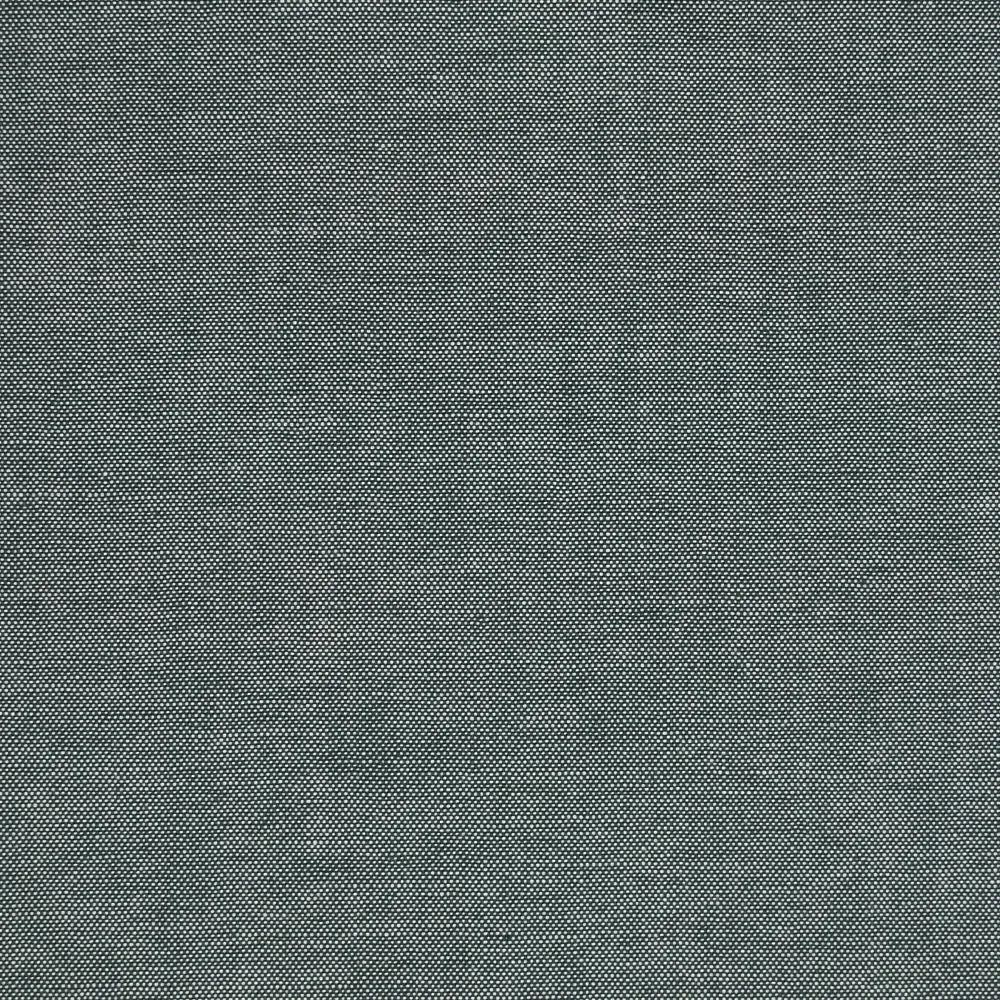 Coton oxford gris acier chiné – Image 3
