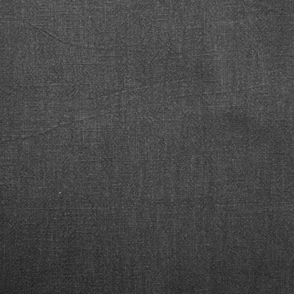 100% Lin lavé noir – Image 3