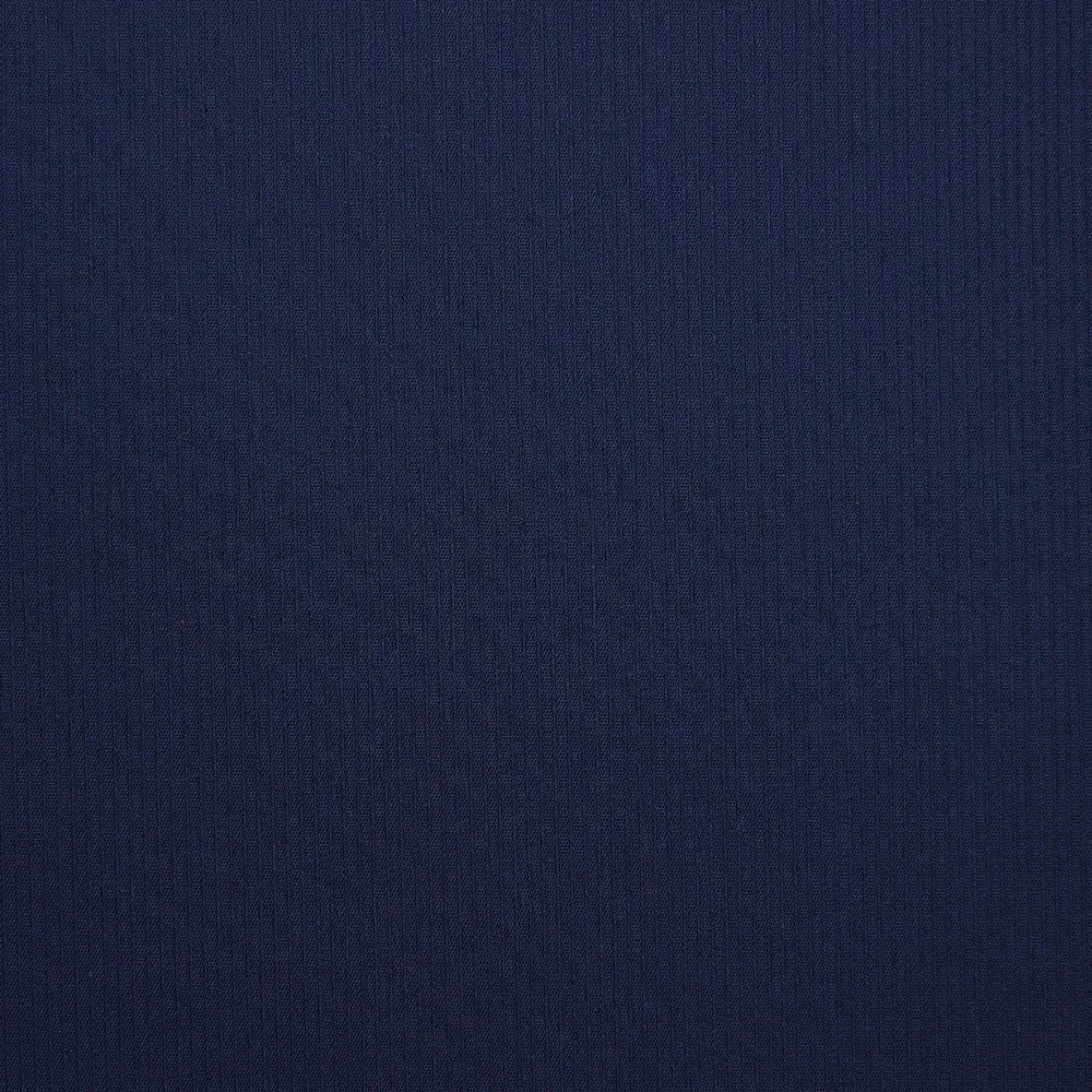 Polyester côtelé fin marine – Image 3