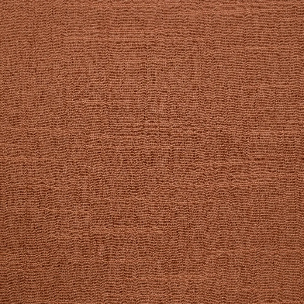 Toile de jute doupionné coton marron – Image 3