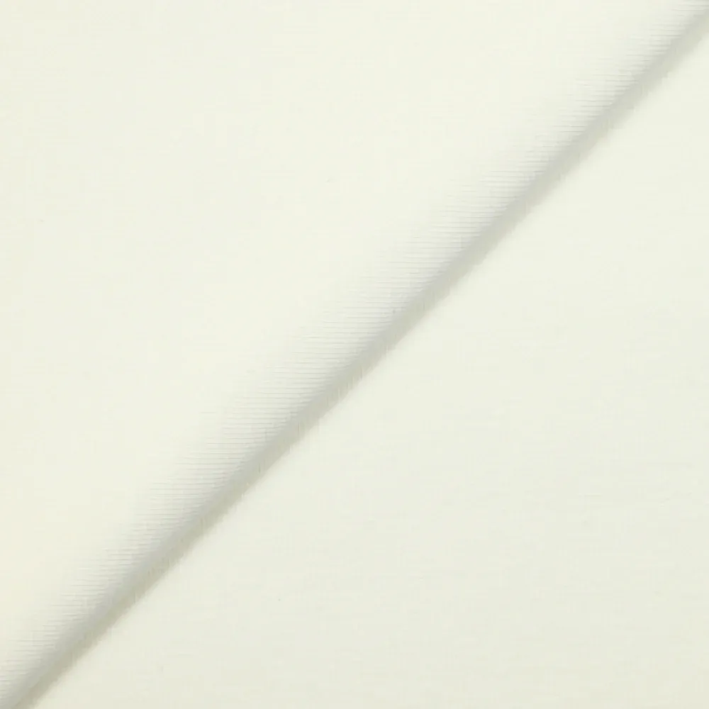 Jersey coton Bio blanc cassé – Image 3