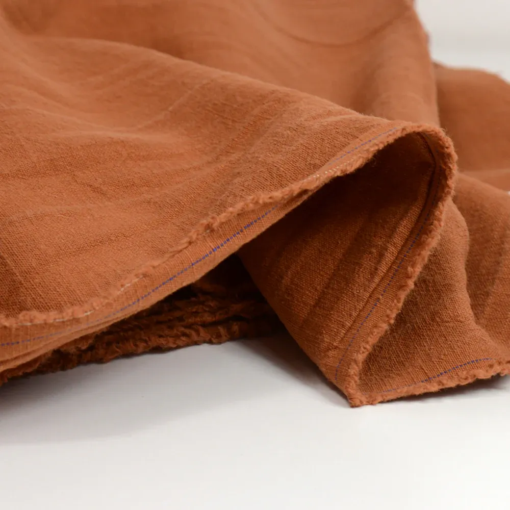 100% Lin lavé fauve – Image 4