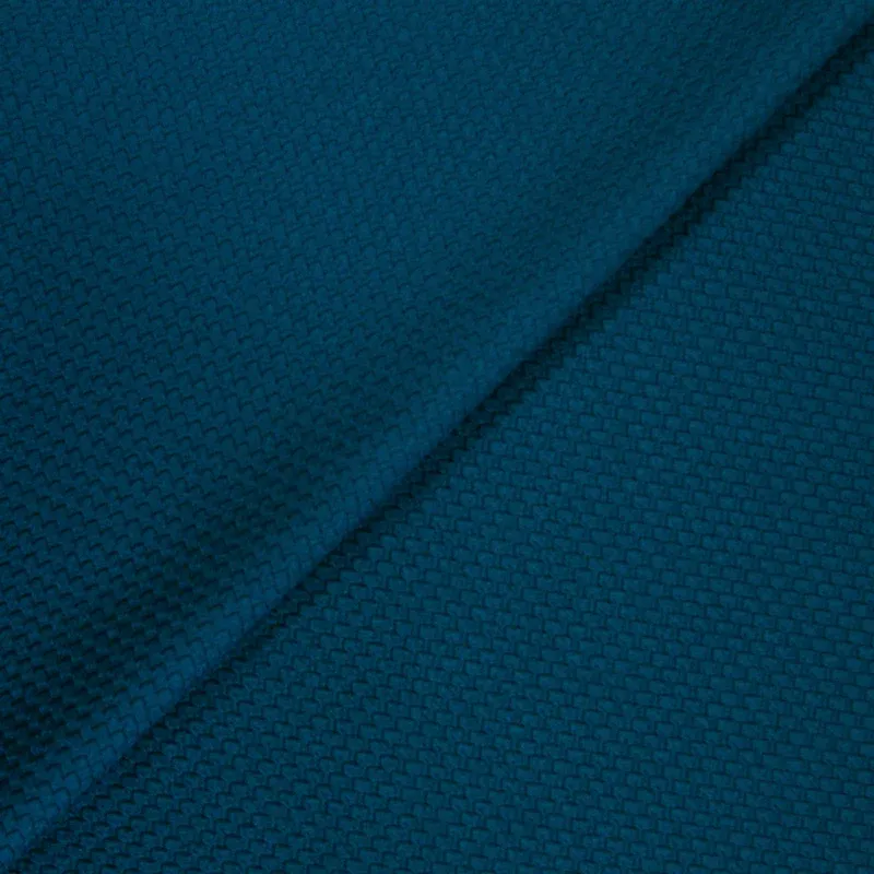 Jersey nid d'abeille bleu canard