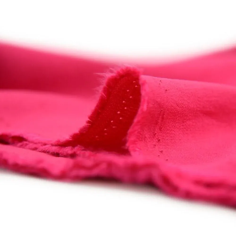Crêpe viscose Lily rose fuchsia – Image 4
