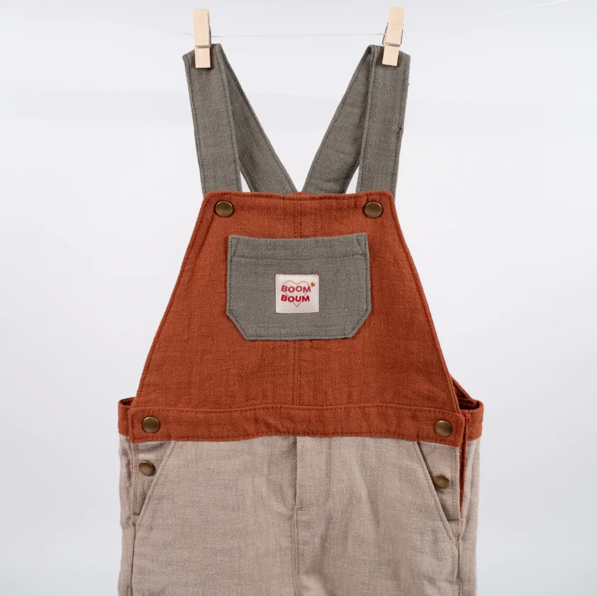 Étiquettes tissées "Boom boom" x 5 – Image 3