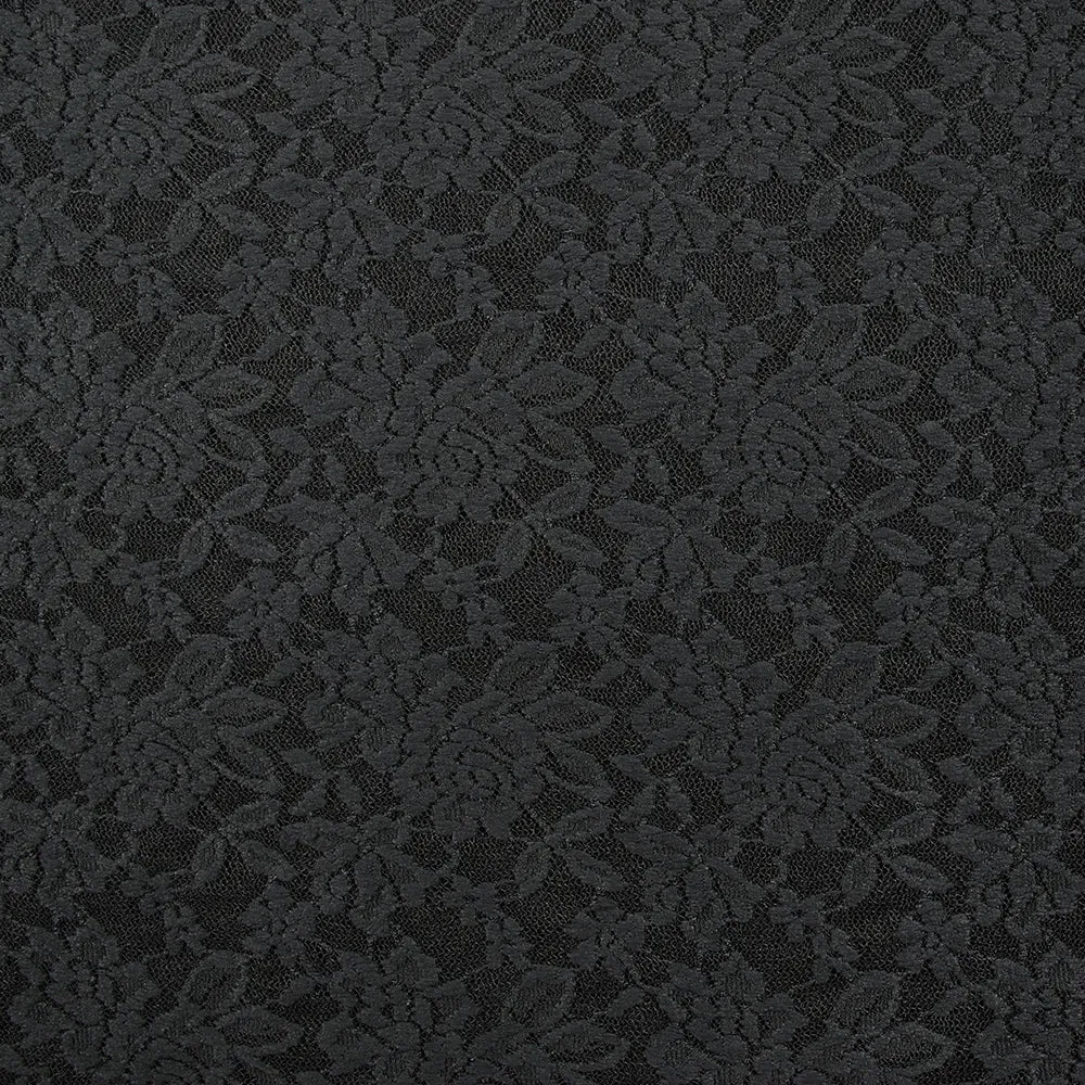 Dentelle polyester Hannah noir – Image 4