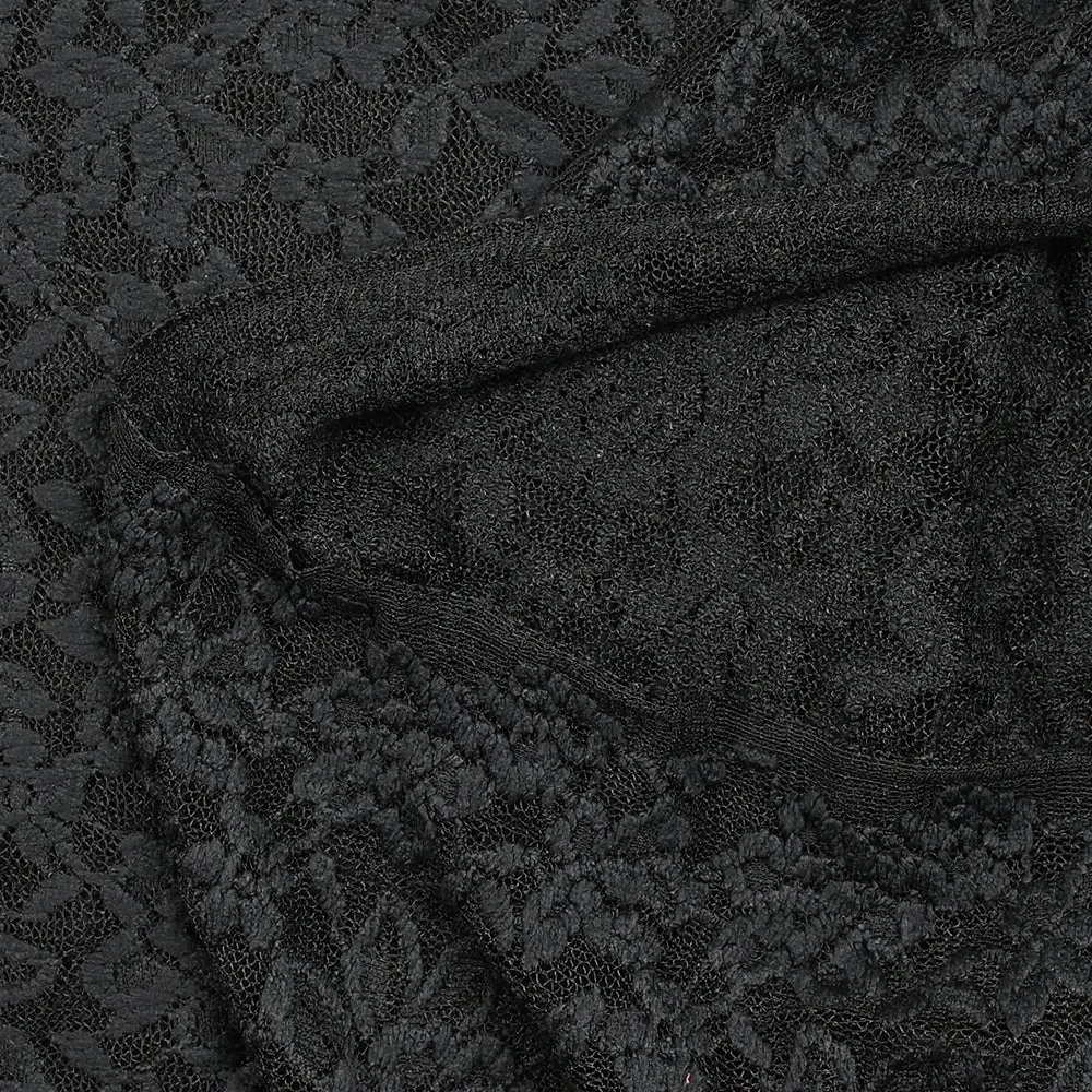 Dentelle polyester Hannah noir – Image 6