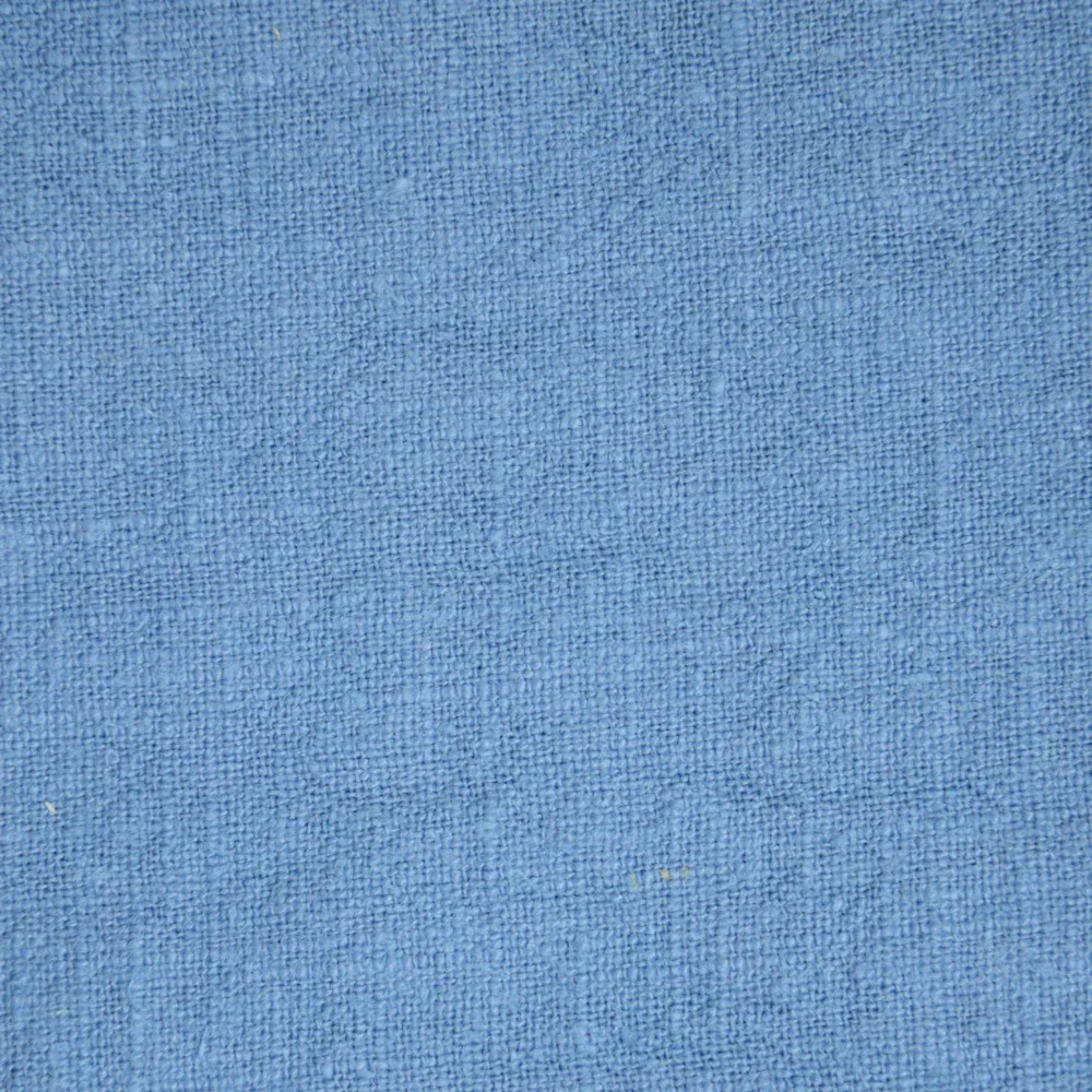 100% Lin lavé bleu guède – Image 3
