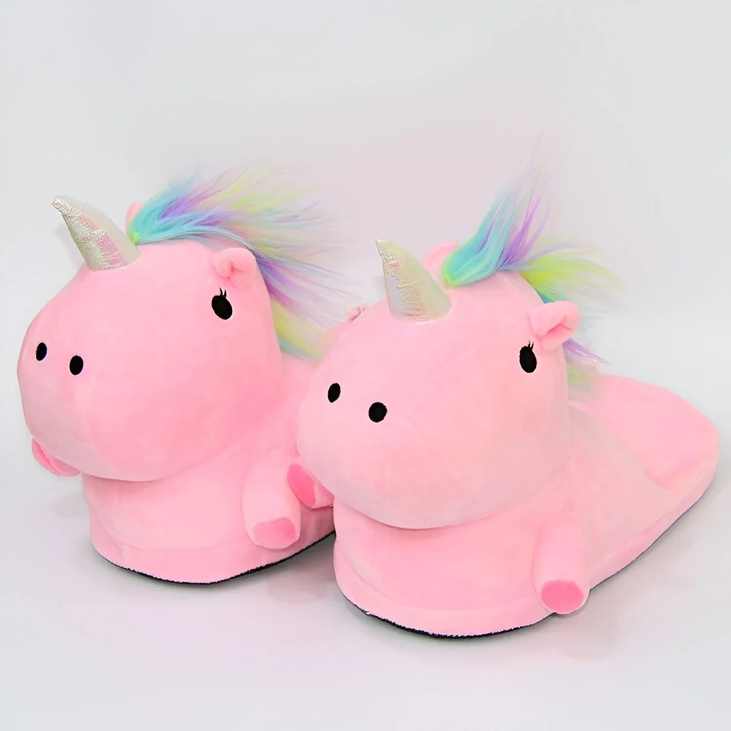 Chausson Licorne Rose