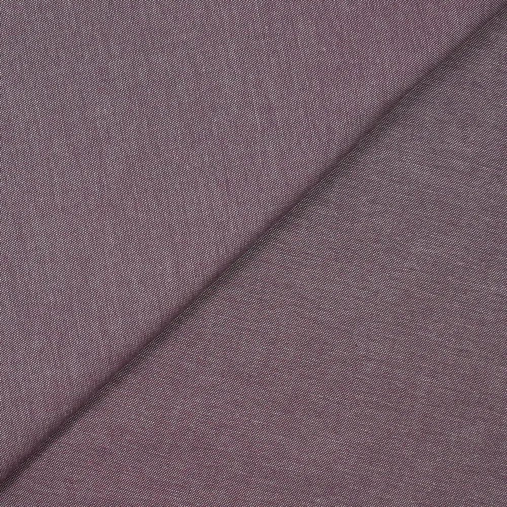 Coton oxford lie de vin