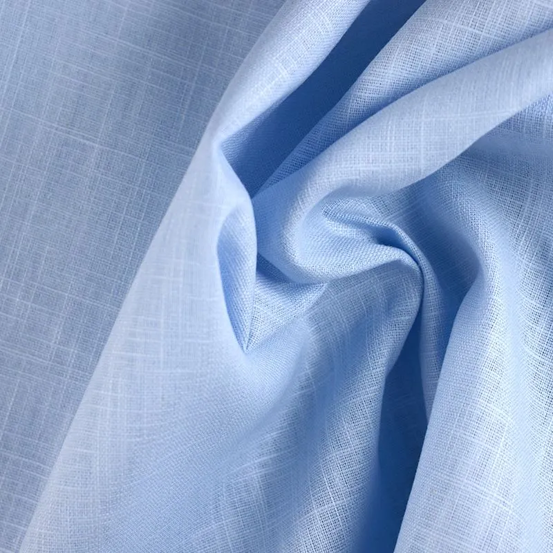 100% Lin bleu bébé – Image 3