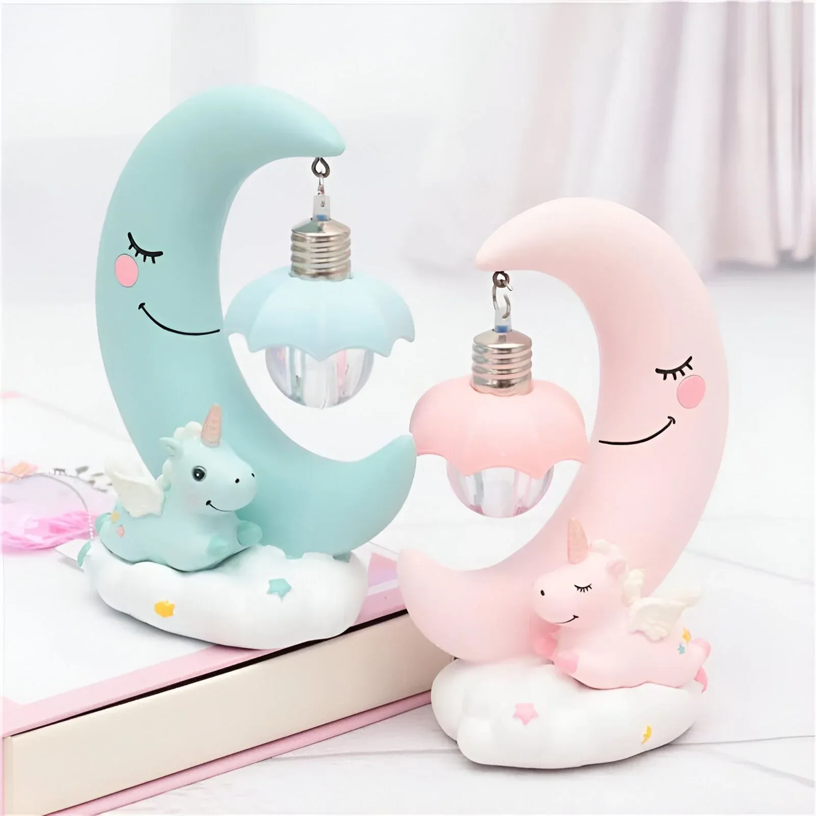 Lampe de Chevet Fille Licorne – Image 4