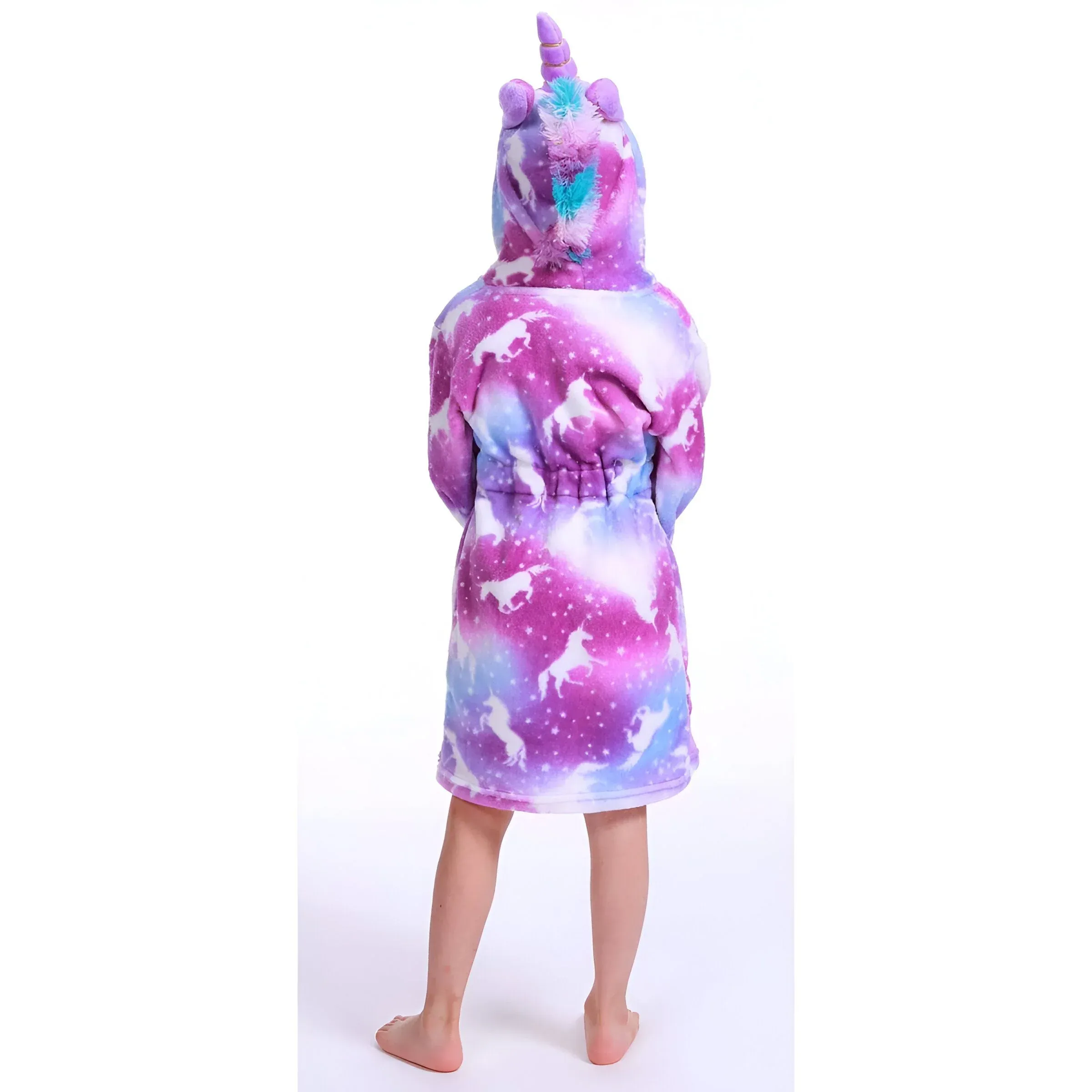 Peignoir Licorne Kawaii Violet – Image 4