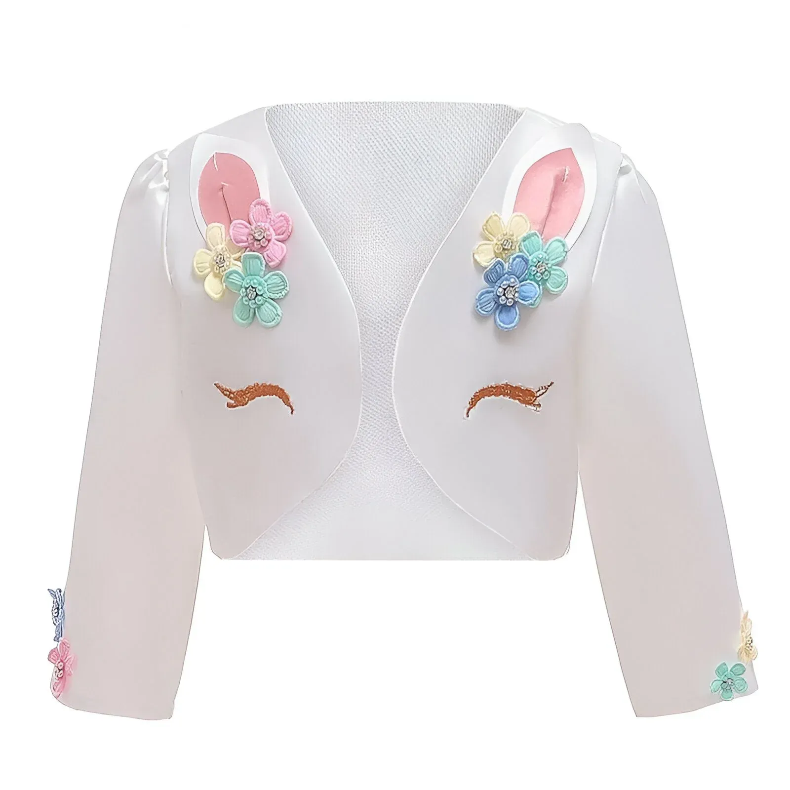 Robe Déguisement Licorne Rose Fille – Image 4