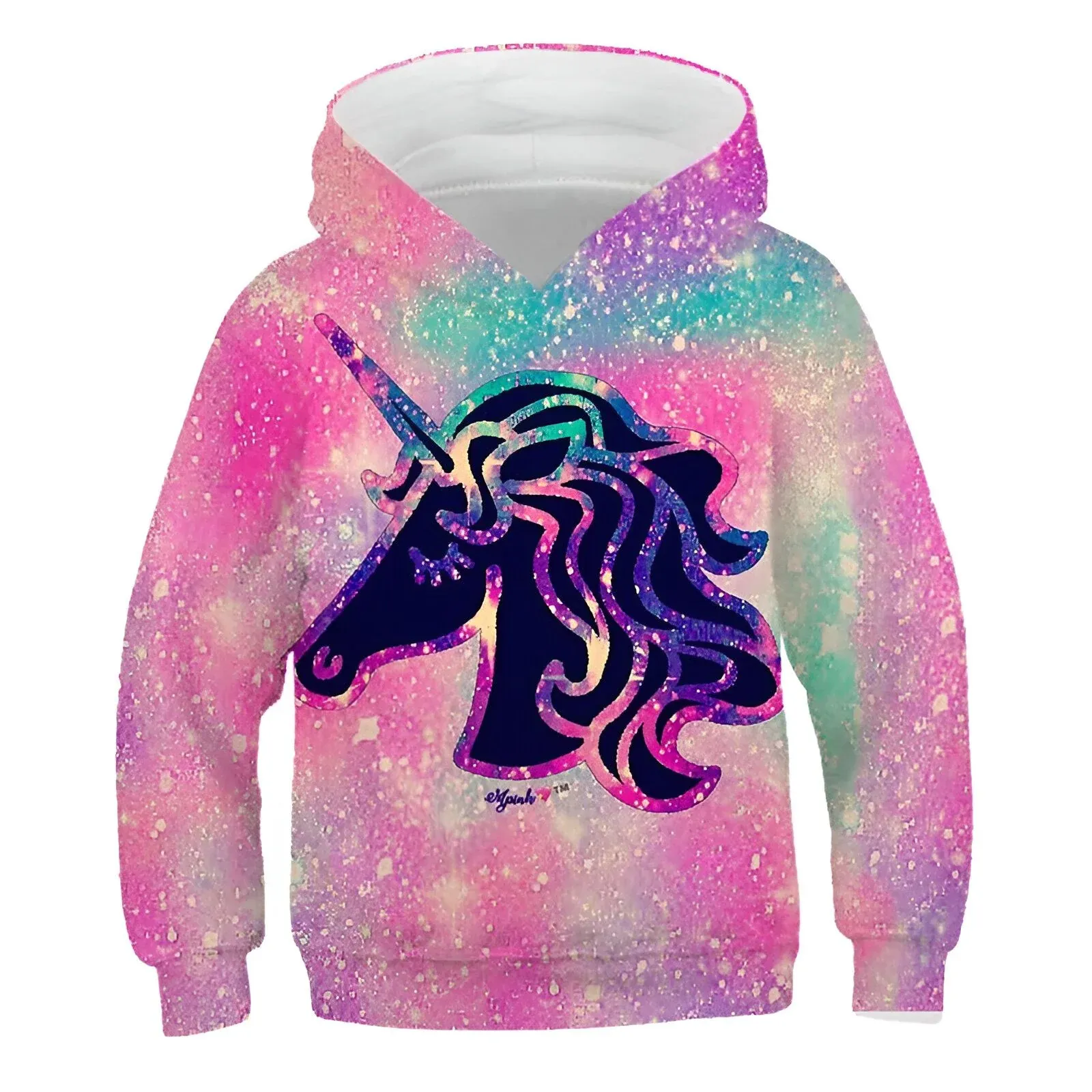 Sweat Licorne Coloré