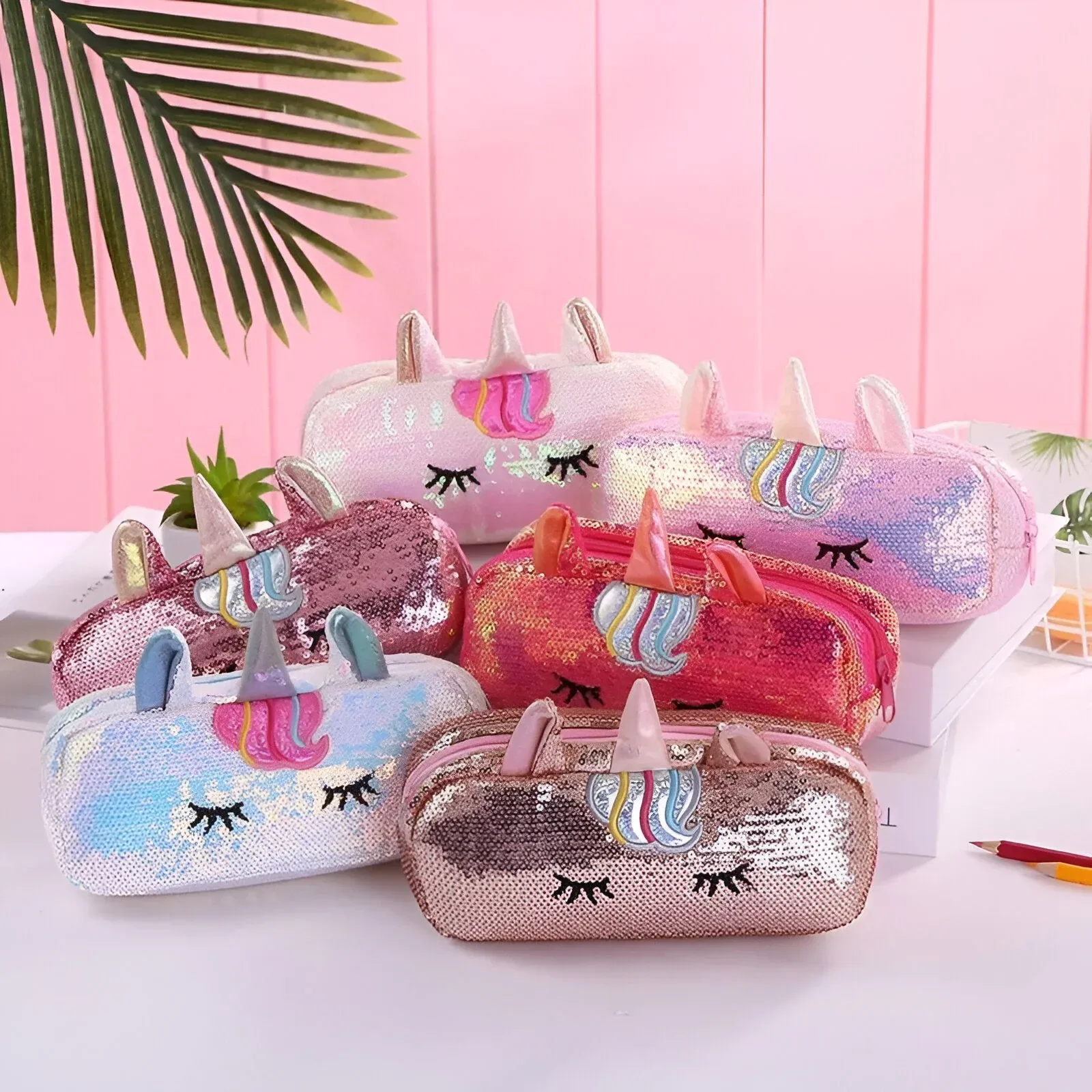 Trousse Licorne Paillettes – Image 2
